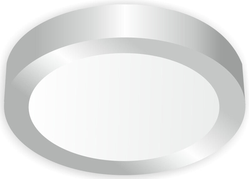 10875 DOWNLIGHT LED REDONDO SUP. 18W NIQUEL 6000K