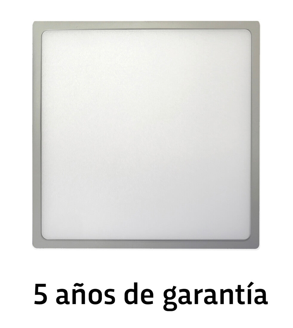 NMX-ECP-30-30 DOWNLIGHT LED CUAD PLATA 30W 3000K