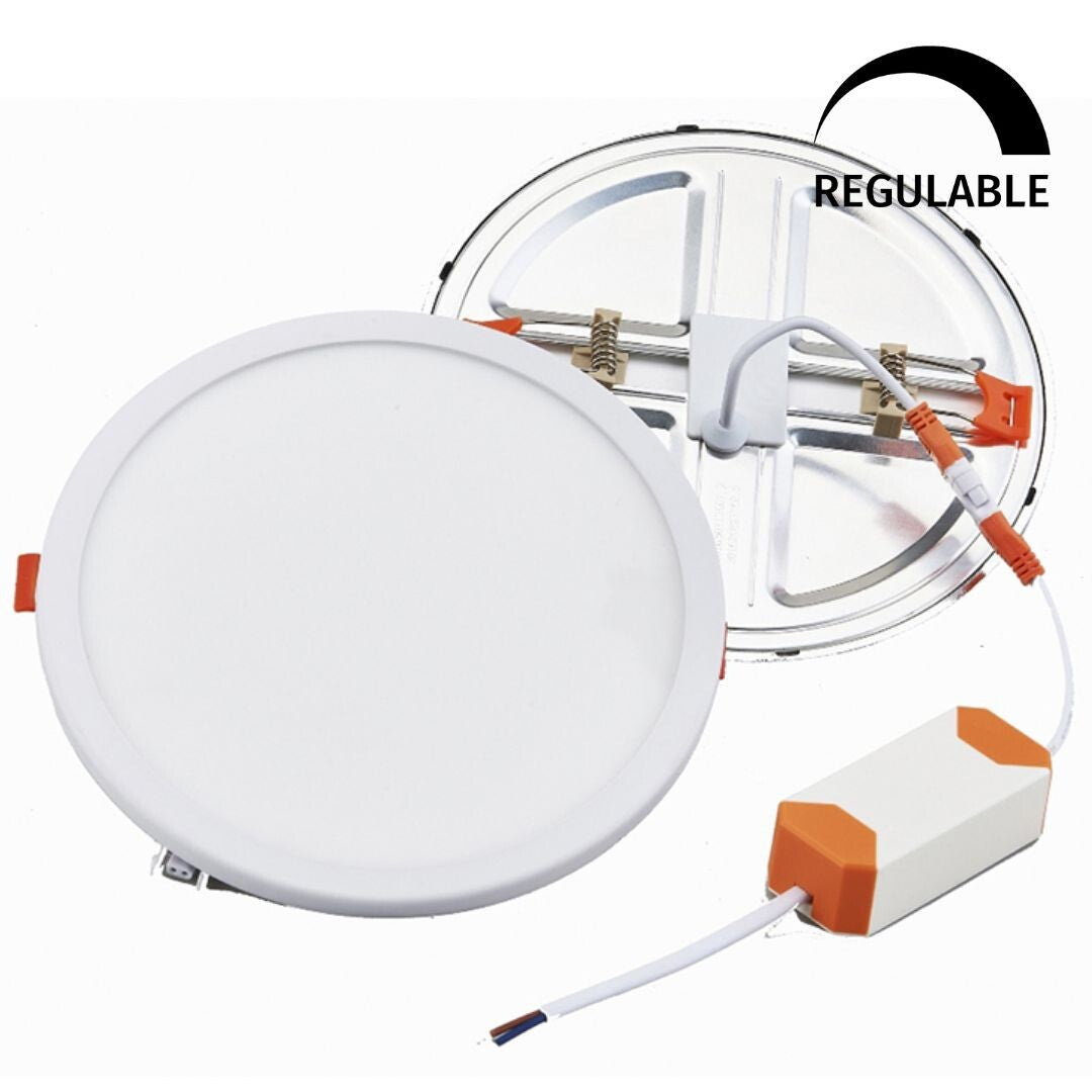2801555 DOWNLIGHT LED REDONDO REG AJUSTABLE 20W 6500K BLANCO F-BRIGHT