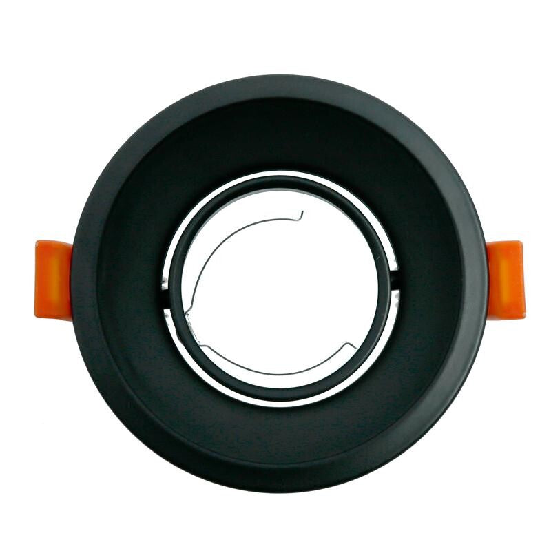 2803058N ARO BASCULANTE REDONDO IP20 GU10 NEGRO F-LINE