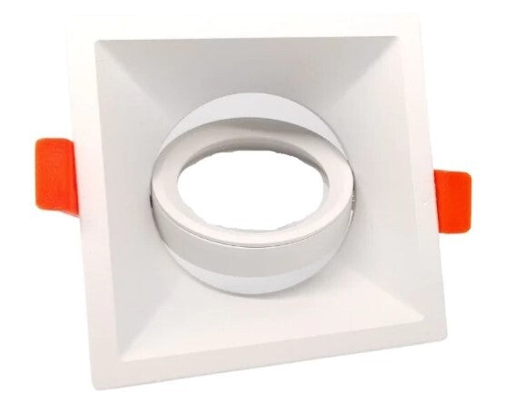 2803059 ARO BASCULANTE CUADRADO IP20 GU10 BLANCO F-LINE