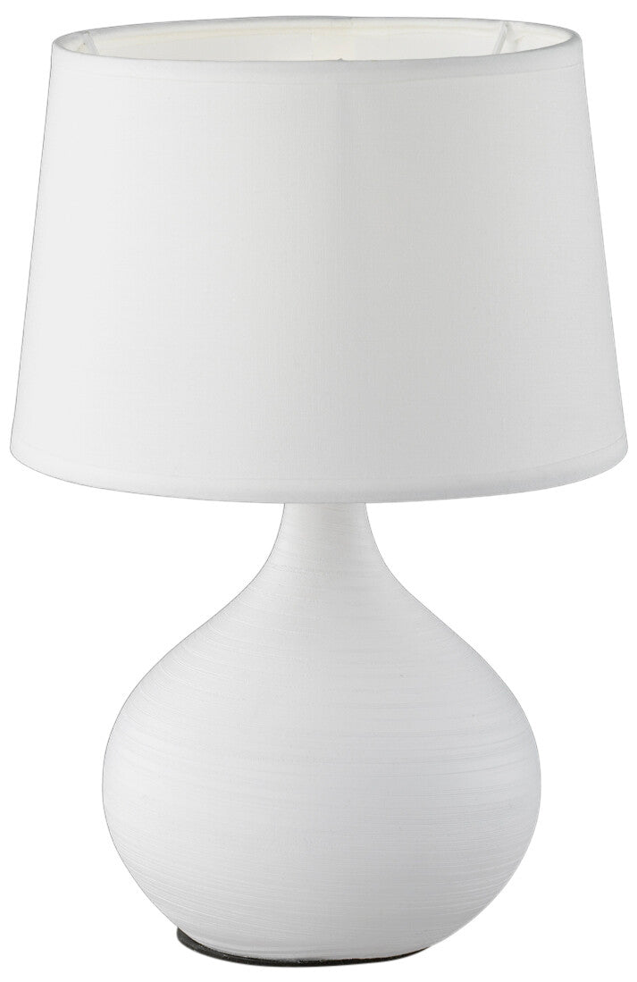 Lámpara Sobremesa E14 Blanca Martin Trio Lighting