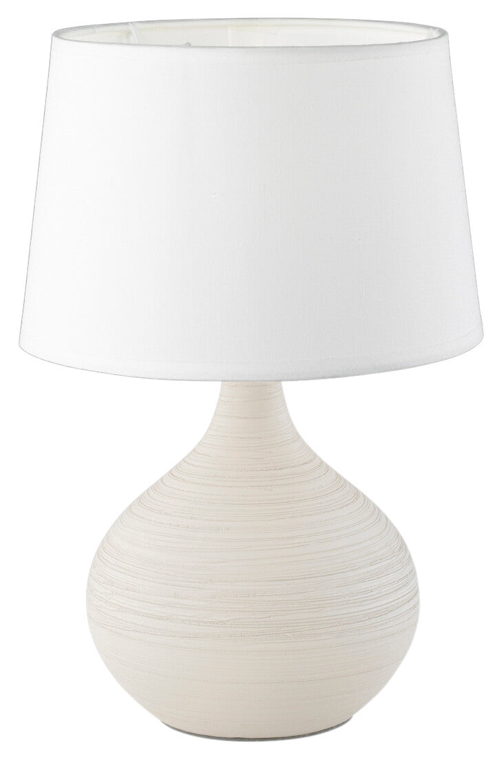 Lámpara Sobremesa E14 Beige Martin Trio Lighting