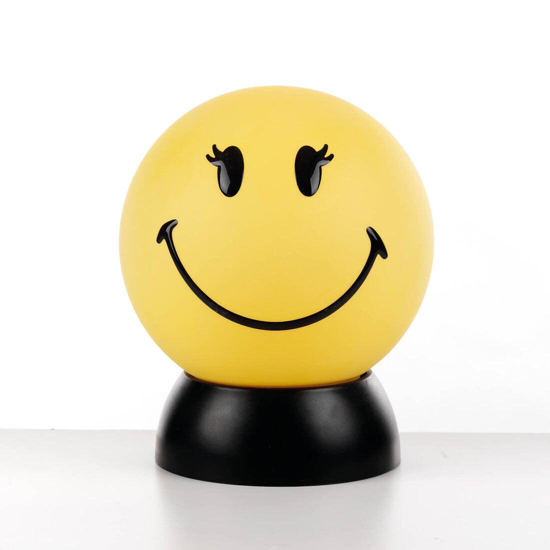 Lámpara Sobremesa Smiley Pestañas Amarilla E27 Onli