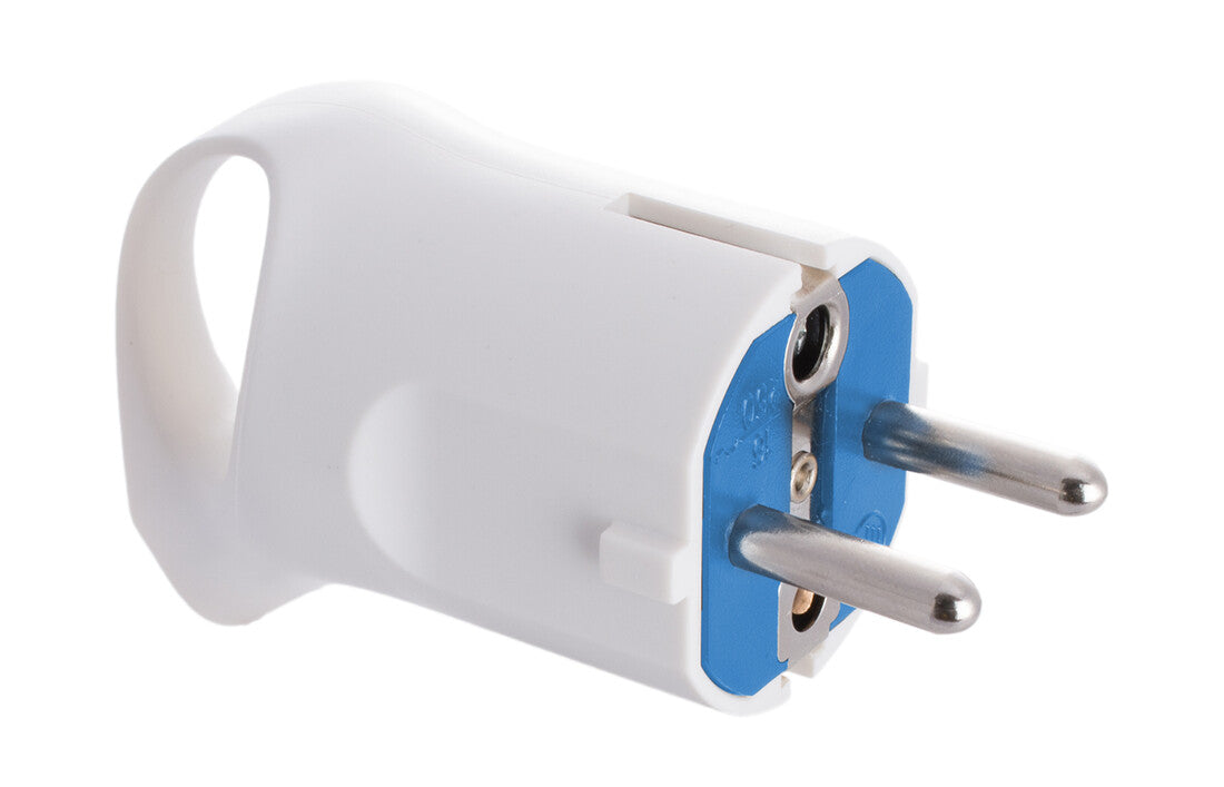 6566A WHITE HANDLE SOCKET OUTLET