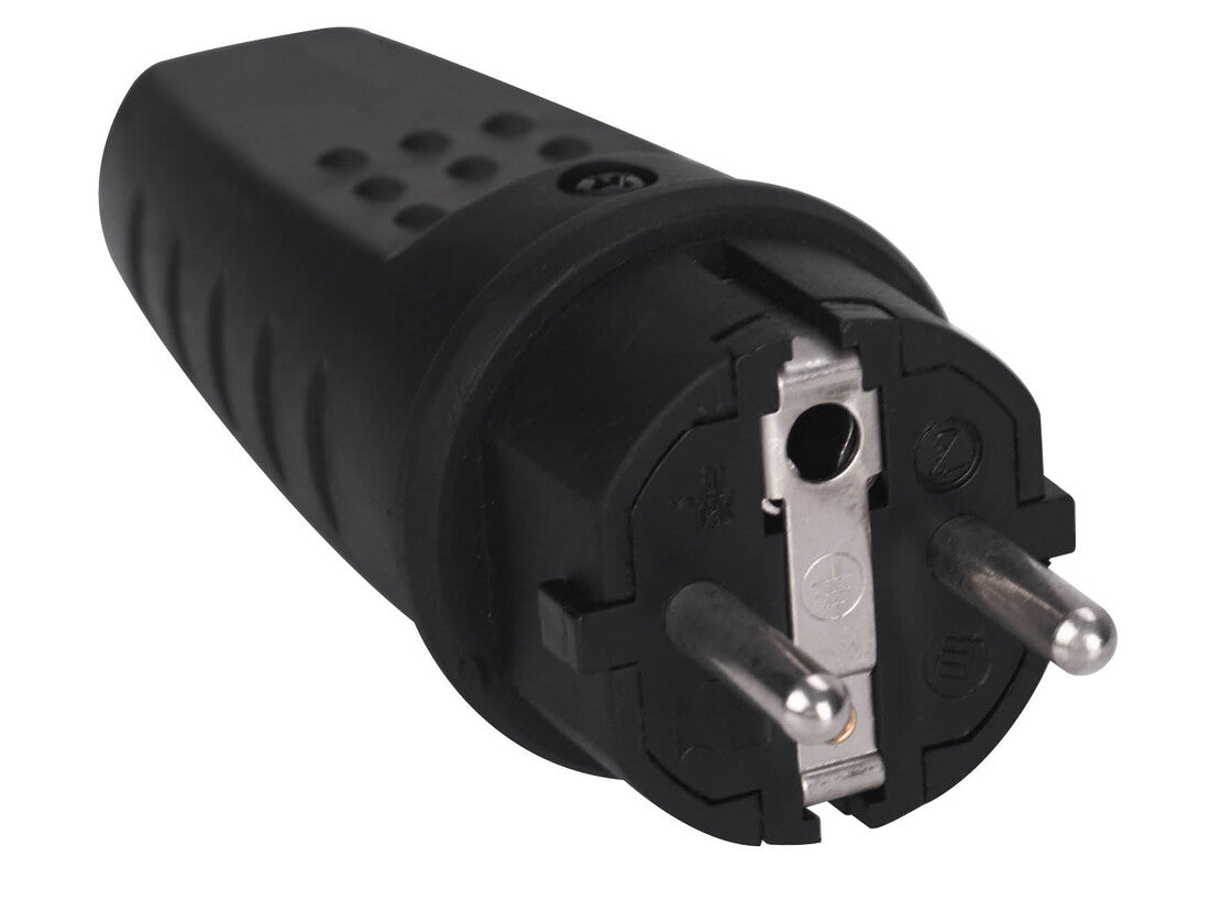 102015000 CLAVIJA IMPERMEABLE NEGRA 16A IP44 250V GSC