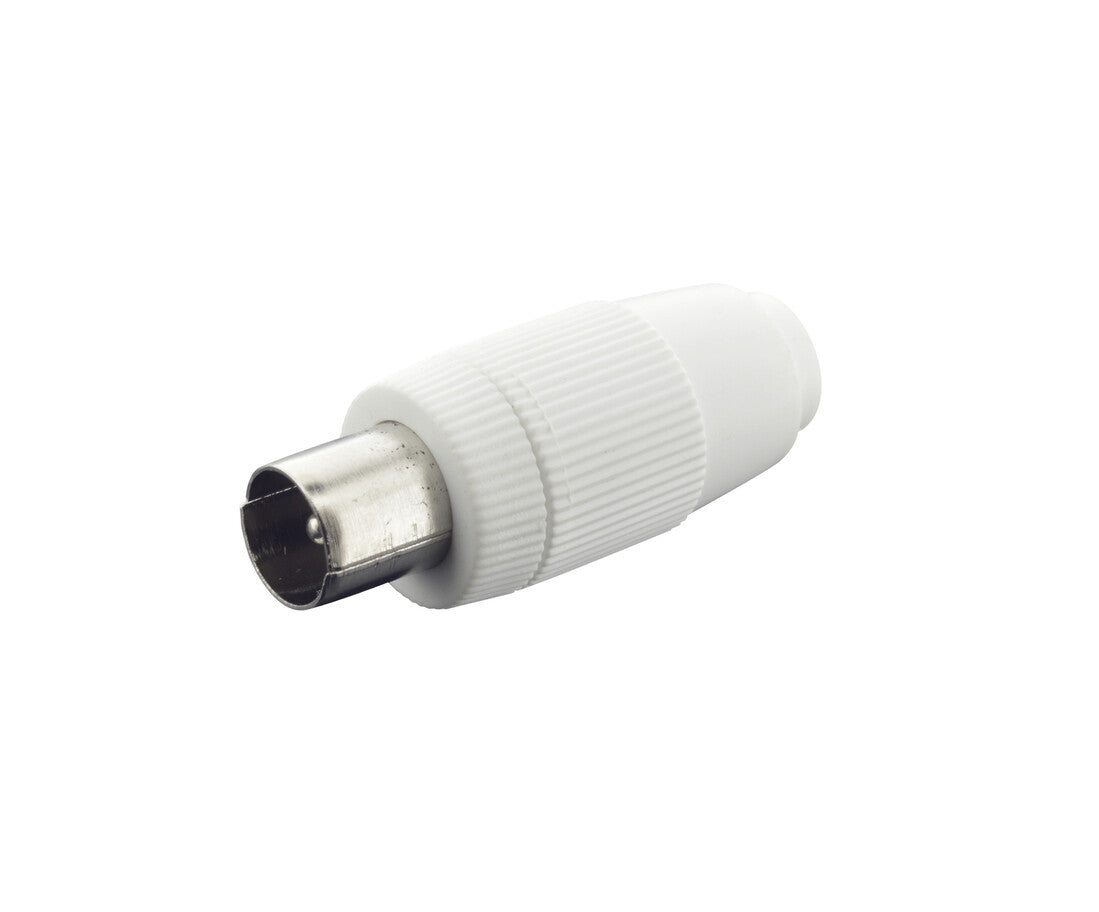 10.535/BL CONECTOR RECTO TV MACHO 9,5mm DH | Suministros Figmar