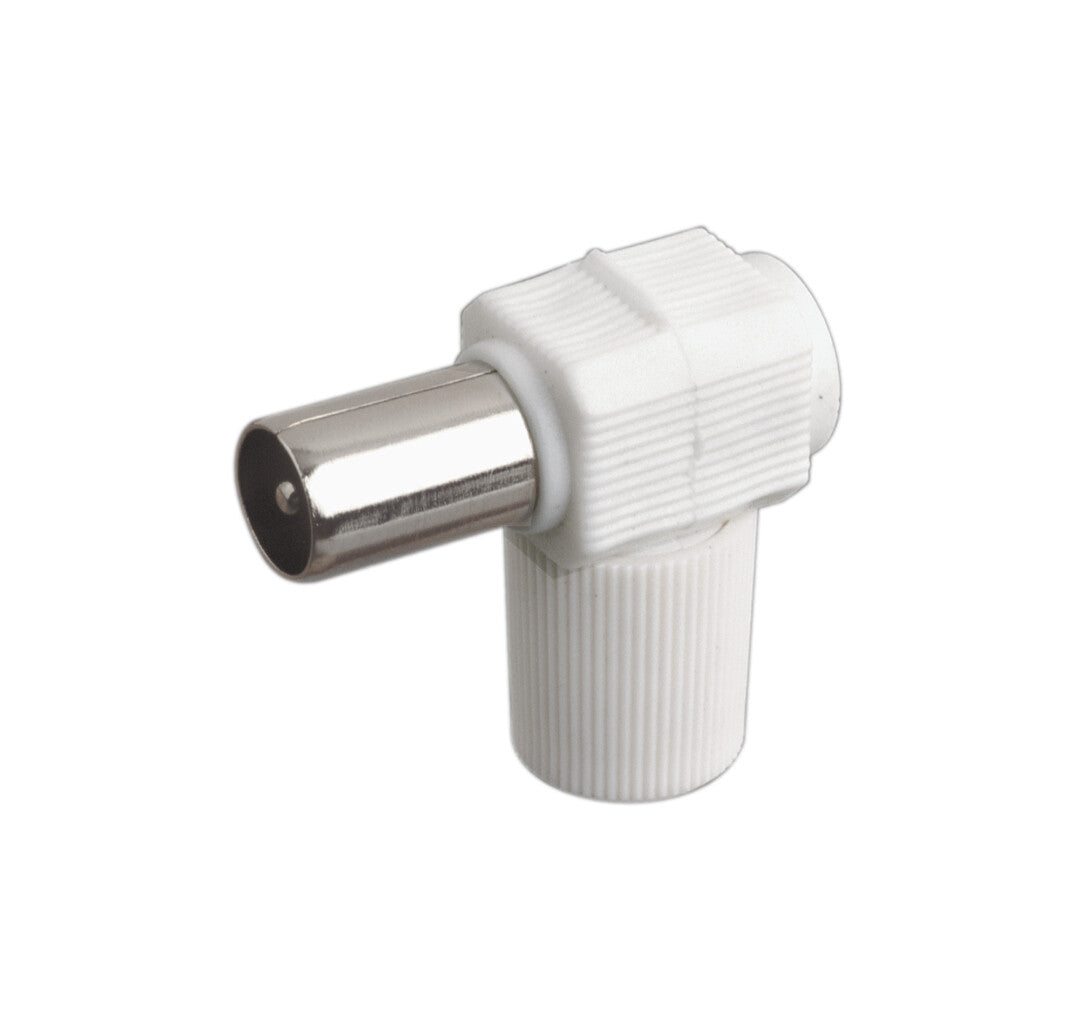 10.532 CONECTOR ACODADO TV MACHO 9,5mm DH | Suministros Figmar