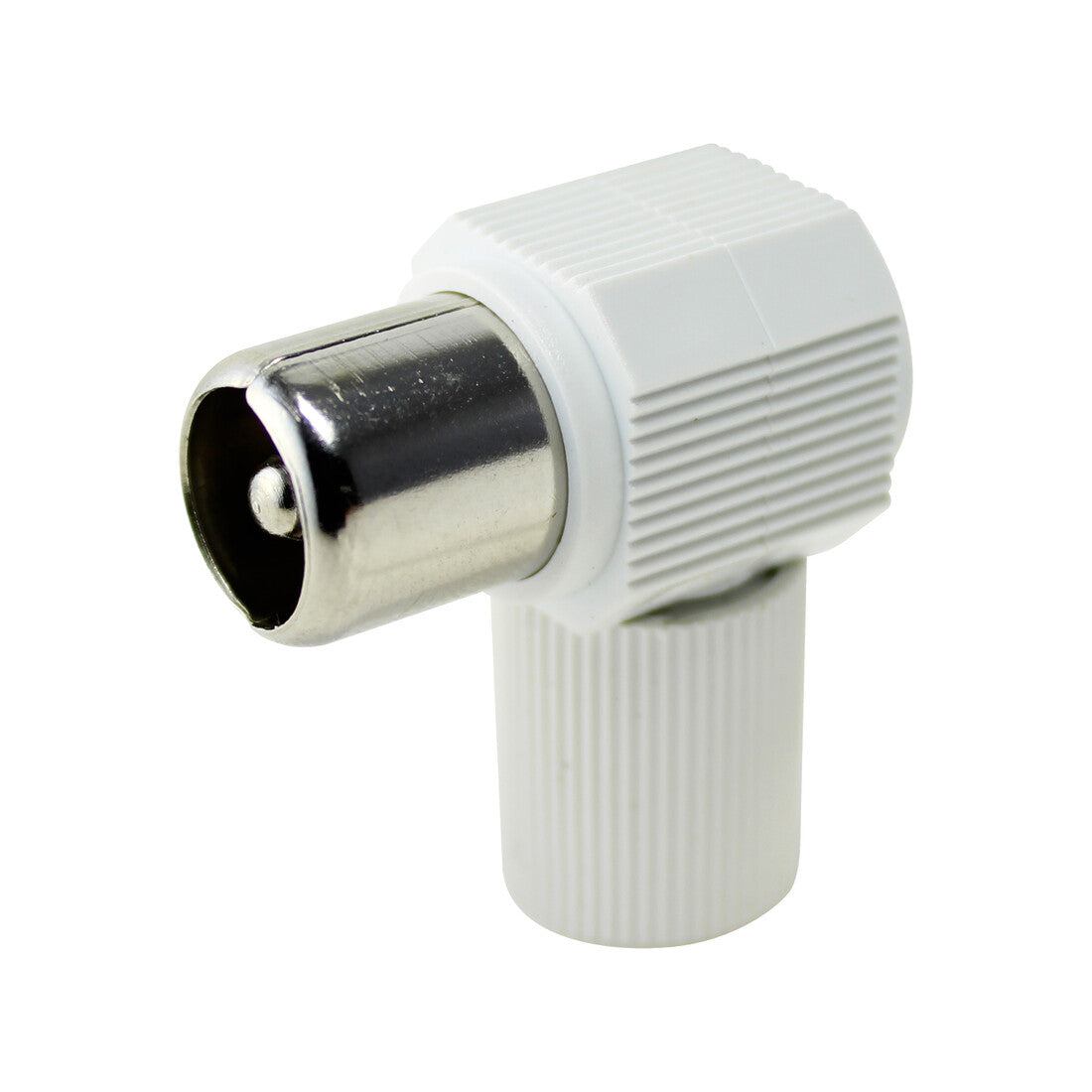 10.537/BL ELBOWED TV MALE CONNECTOR 13mm DH