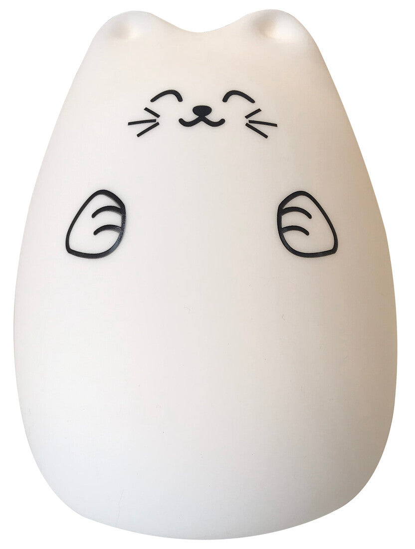 2400614 LUZ NOCHE SILICONA LED GATO
