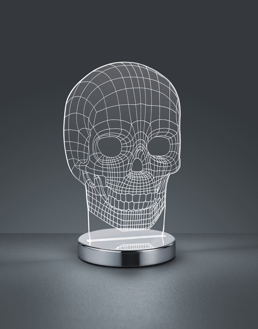 Lámpara Sobremesa Calavera LED 7W Regulable CCT Trio Lighting