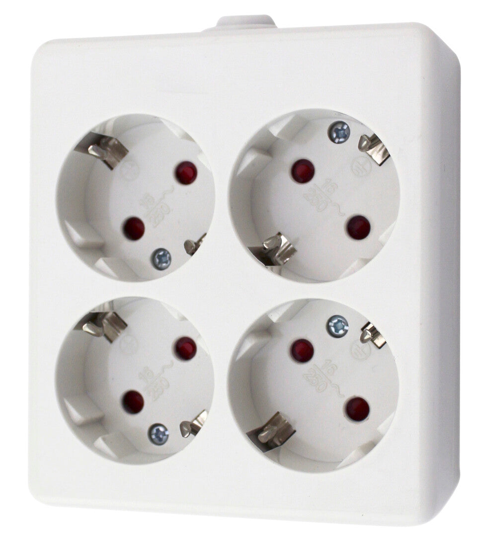1002504/B BL BASE 4T CUADRADA S/CABLE S/INTER F-BR