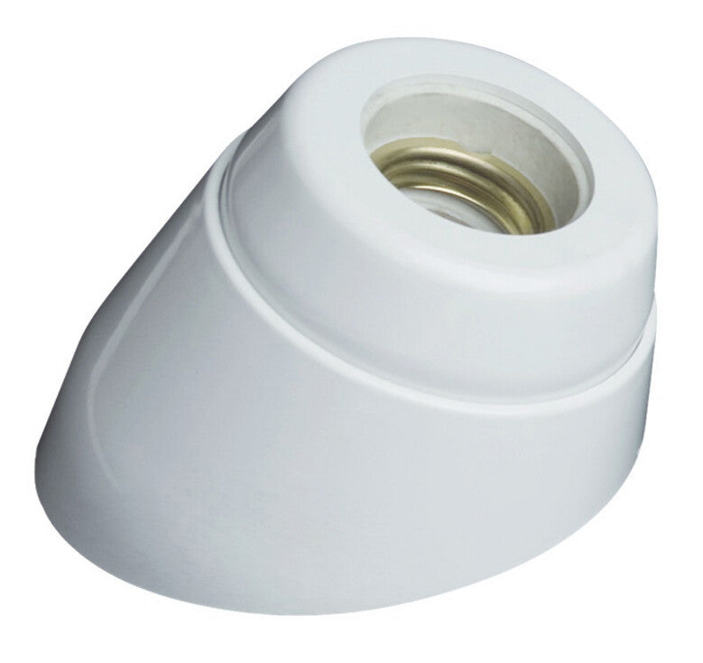 1200513 PORTALAMPARAS CURVO INTERIOR PORCELANA | Suministros Figmar