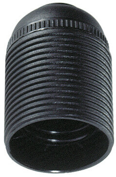 6829CRN PORTALAMPARAS ROSCADO E27 NEGRO SOLERA