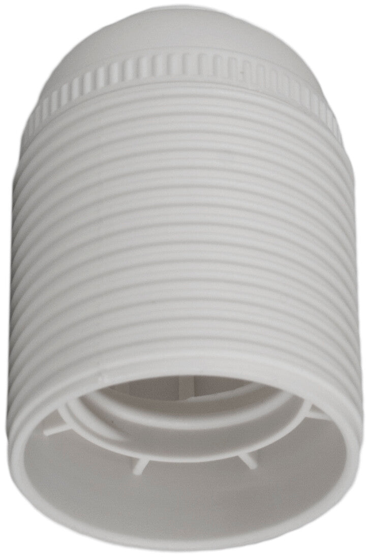 6829CRB PORTALAMPARAS ROSCADO E27 BLANCO SOLERA