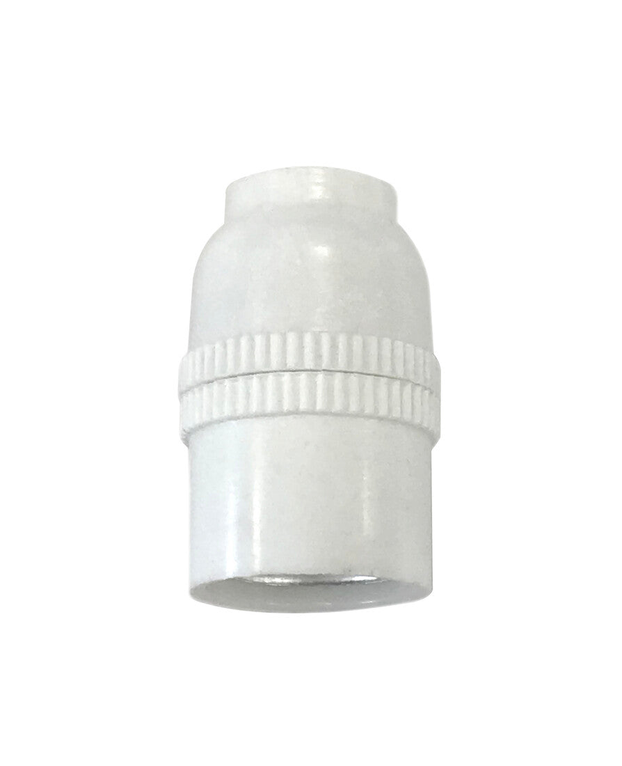 1200245 PORTALAMPARAS BAQUELITA MIGNON E14 BLANCO