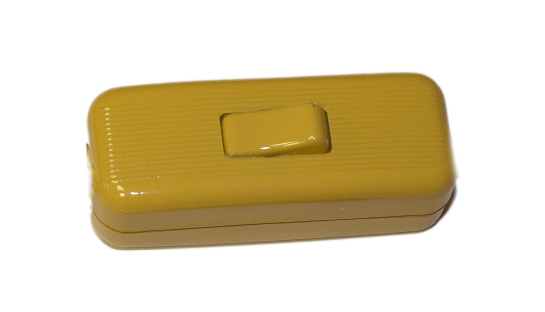 INTERRUPTOR DE PASO CORDÓN DOR COLOR AMARILLO (12)