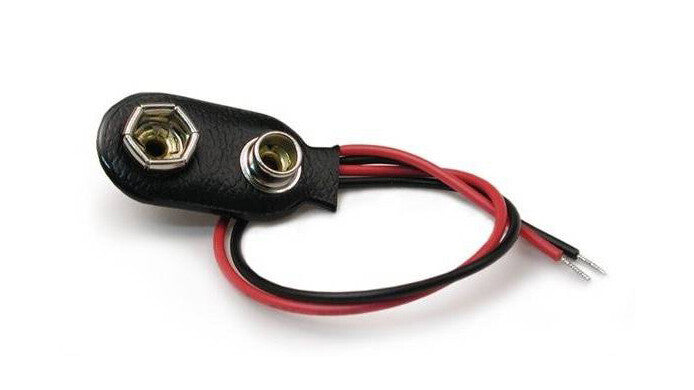 33.090/160UL BATTERY HOLDER CLIP 9V 160mm DH