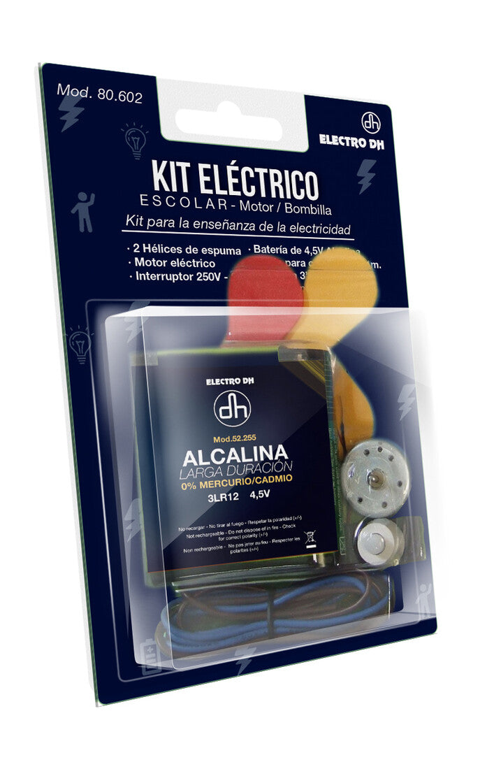 80.602 SCHOOL ELECTRIC KIT WITH DH MOTOR