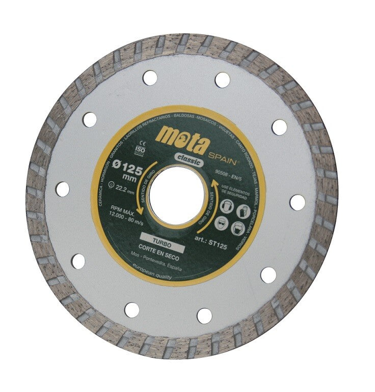 ST115 115mm MOTA TURBO DIAMOND DISC