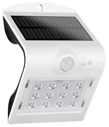 2075000 BL APLIQUE SOLAR LED BLANCO SENSOR 1,5W