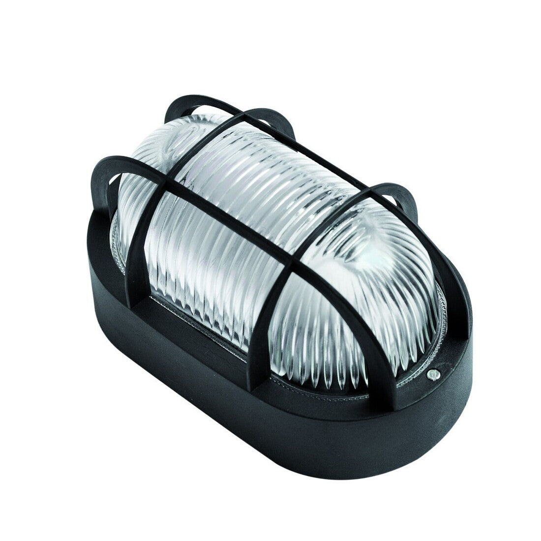 7440 APLIQUE ESTANCO OVAL NEGRO | Suministros Figmar