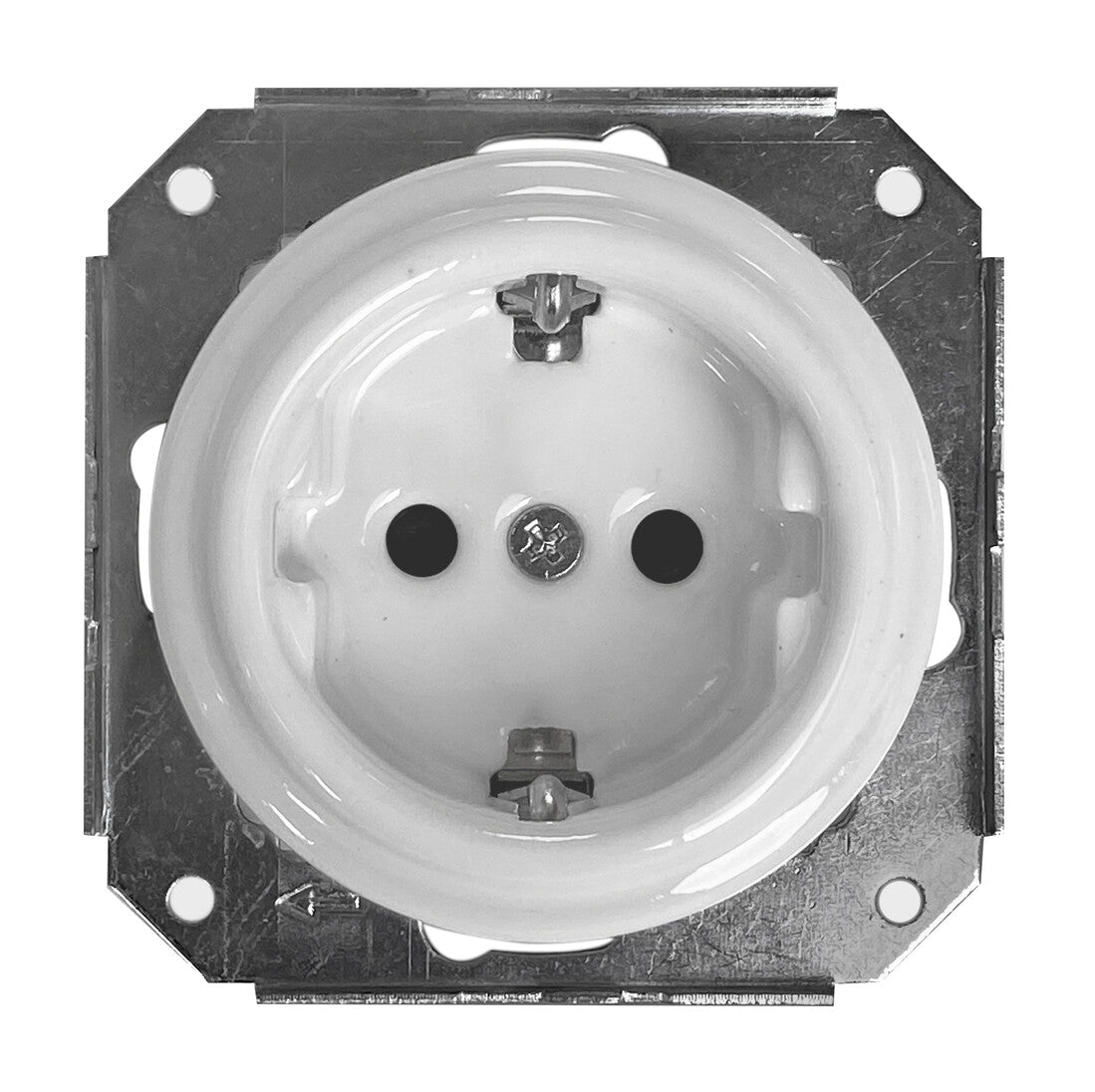 2902001 WHITE PORCELAIN RECESSED BASE F-BRIGHT