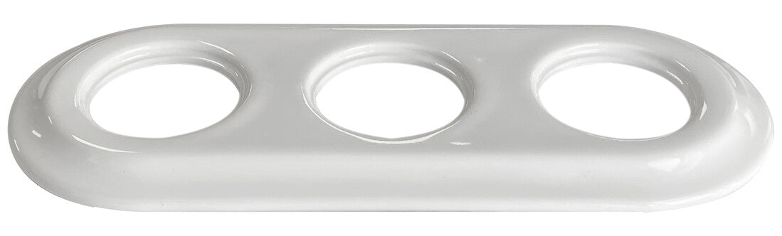 2902007 MARCO EMPOTRABLE 3 ELEMENTOS PORCELANA BLANCA F-BRIGHT