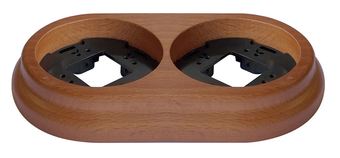 2902026-M 2-ELEMENT SURFACE FRAME WOOD F-BRIGHT