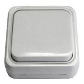 040350 INTERRRUPTOR DE SUPERFICIE BLANCO B&B