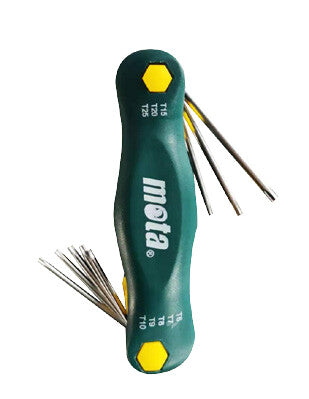 LR81 JUEGO LLAVES TORX TIPO NAVAJA MOTA