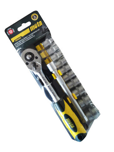 EK610 EK610 JUEGO 12 BOCALLAVES Y ACCESORIOS 1/2´ MOTA | Suministros Figmar