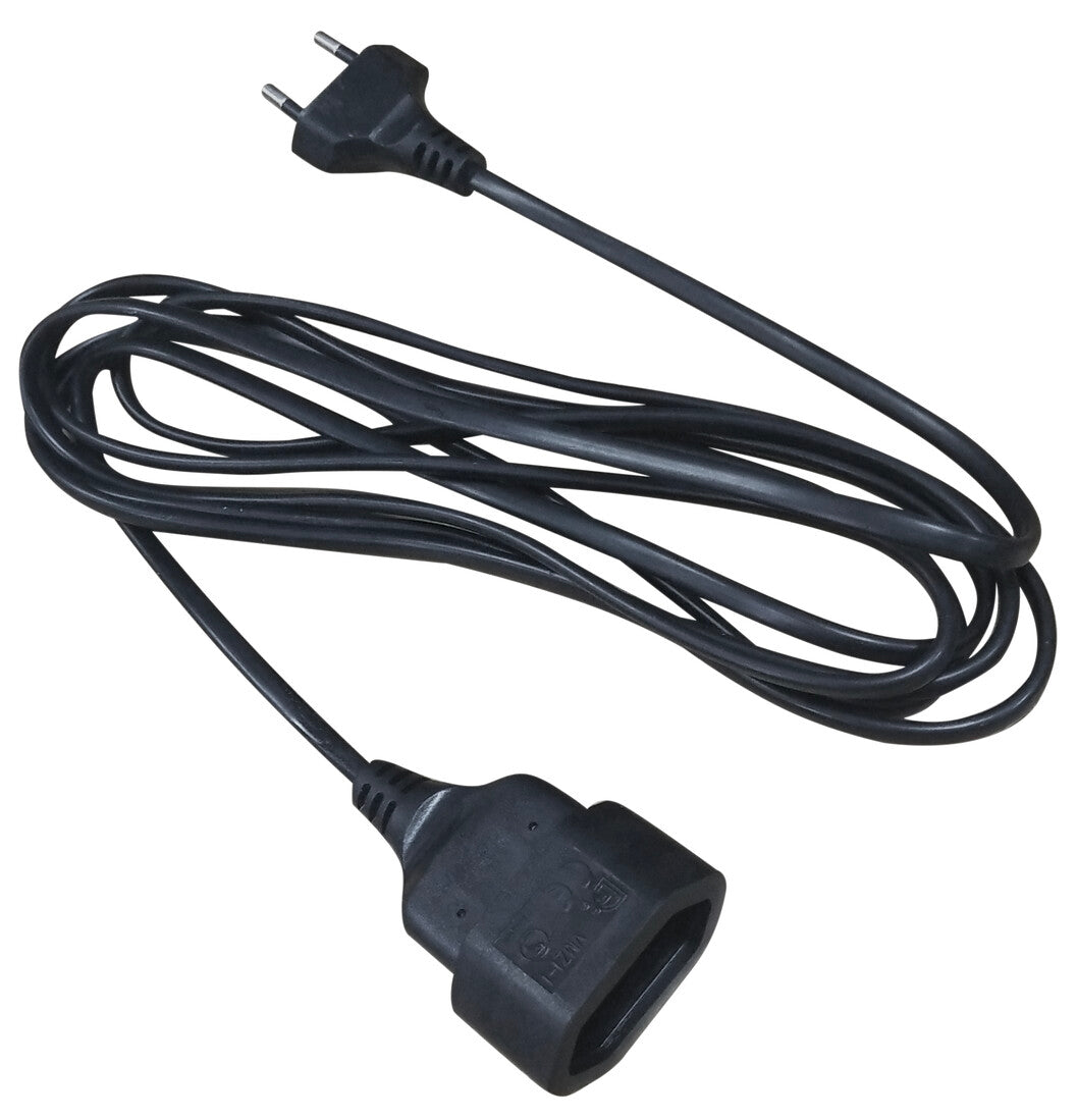 100500003 2m ECONOMIC BLACK EXTENSION 2x0.75mm GSC