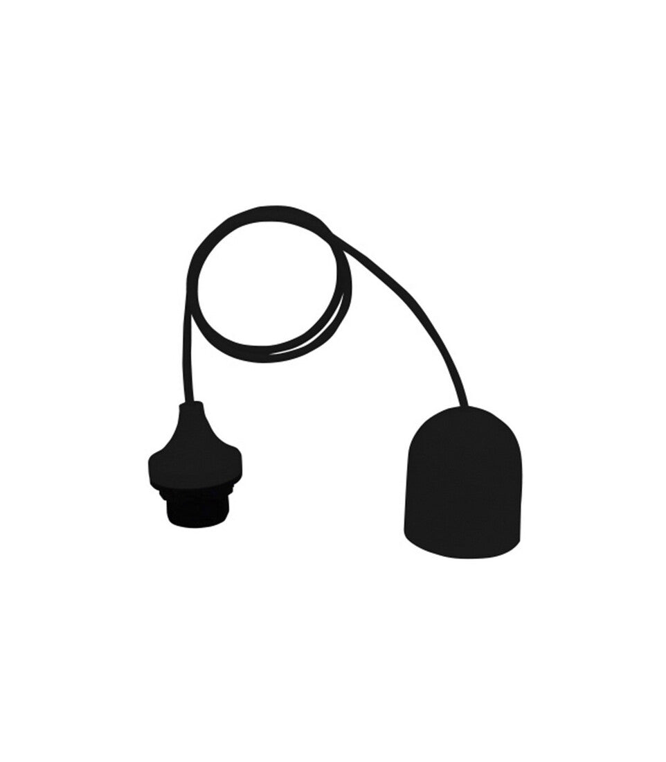 1301018-N LAMPENFASSUNG + KABEL + ROSA SCHWARZ F-BRIGHT