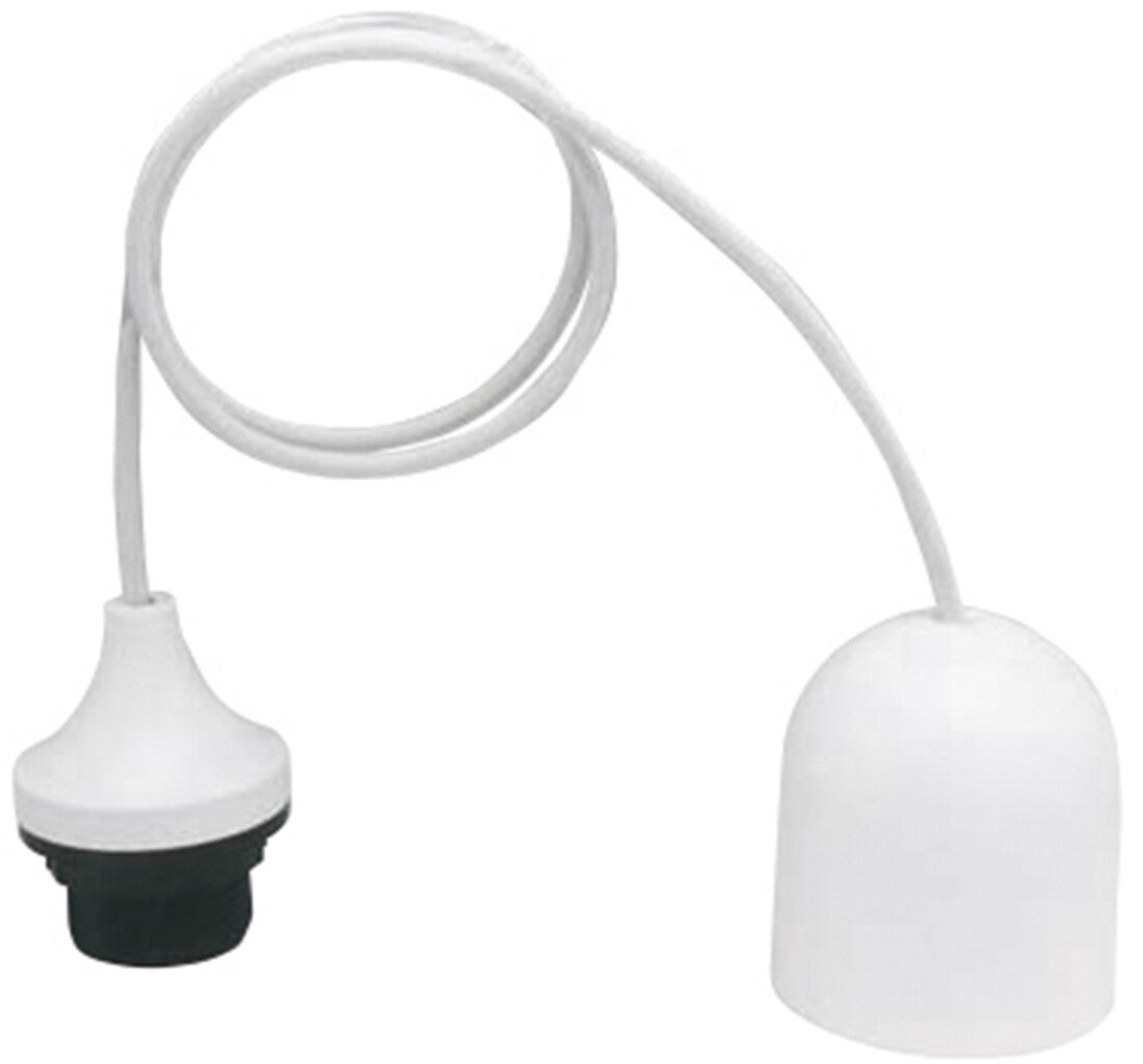 1301018 ENFILAJE PORTALAMPARAS + CABLE + FLORON BLANCO F-BRIGHT | Suministros Figmar