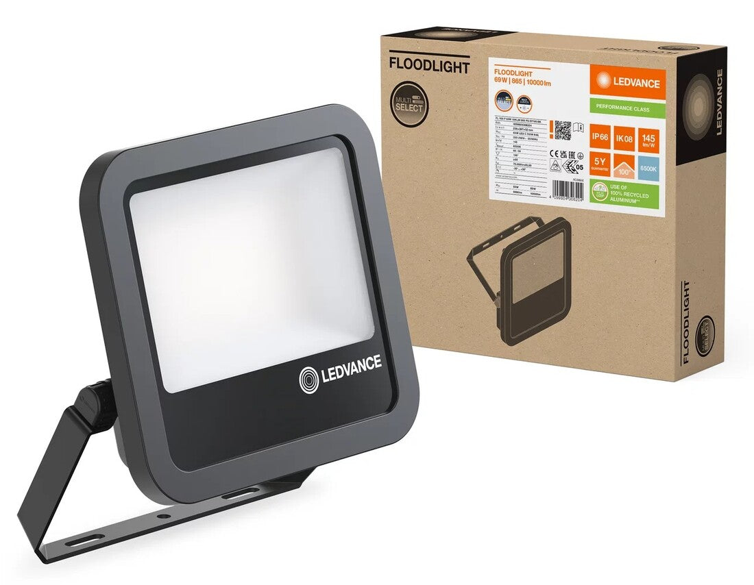 306204 PROYECTOR LED NEGRO 69W 6500K 10000Lm LEDVANCE | Suministros Figmar