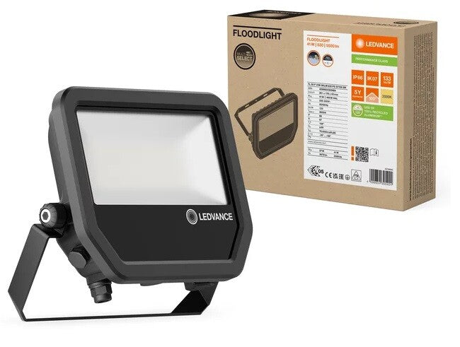 305924 PROYECTOR LED NEGRO 41W 3000K 5500Lm LEDVANCE | Suministros Figmar