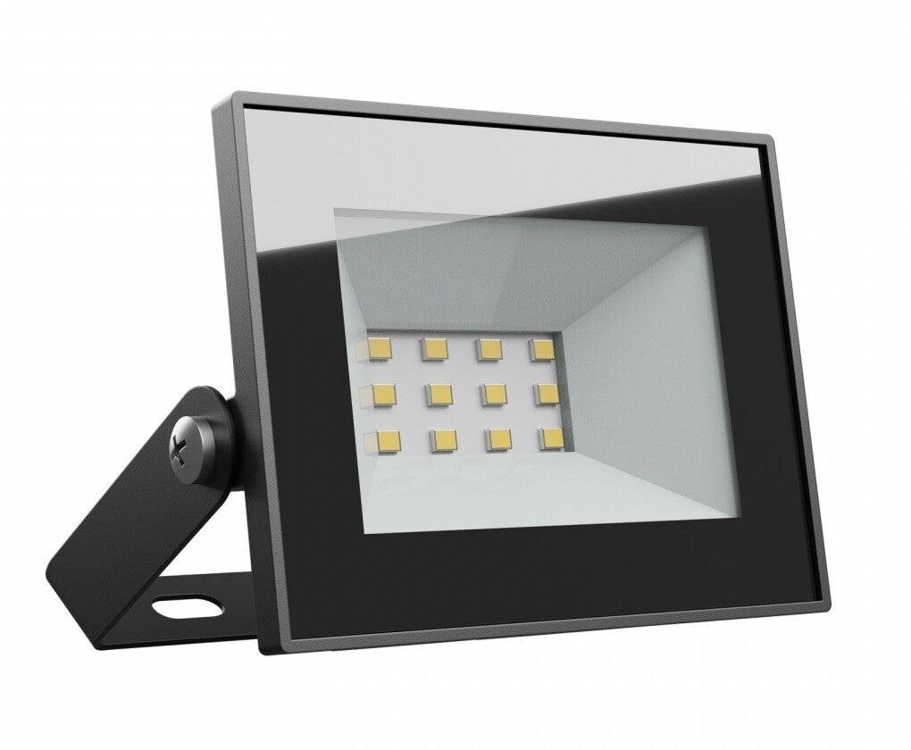 SLI029070CW_PW PROYECTOR LED NEGRO 10W 6000K IP65 SPECTRUM