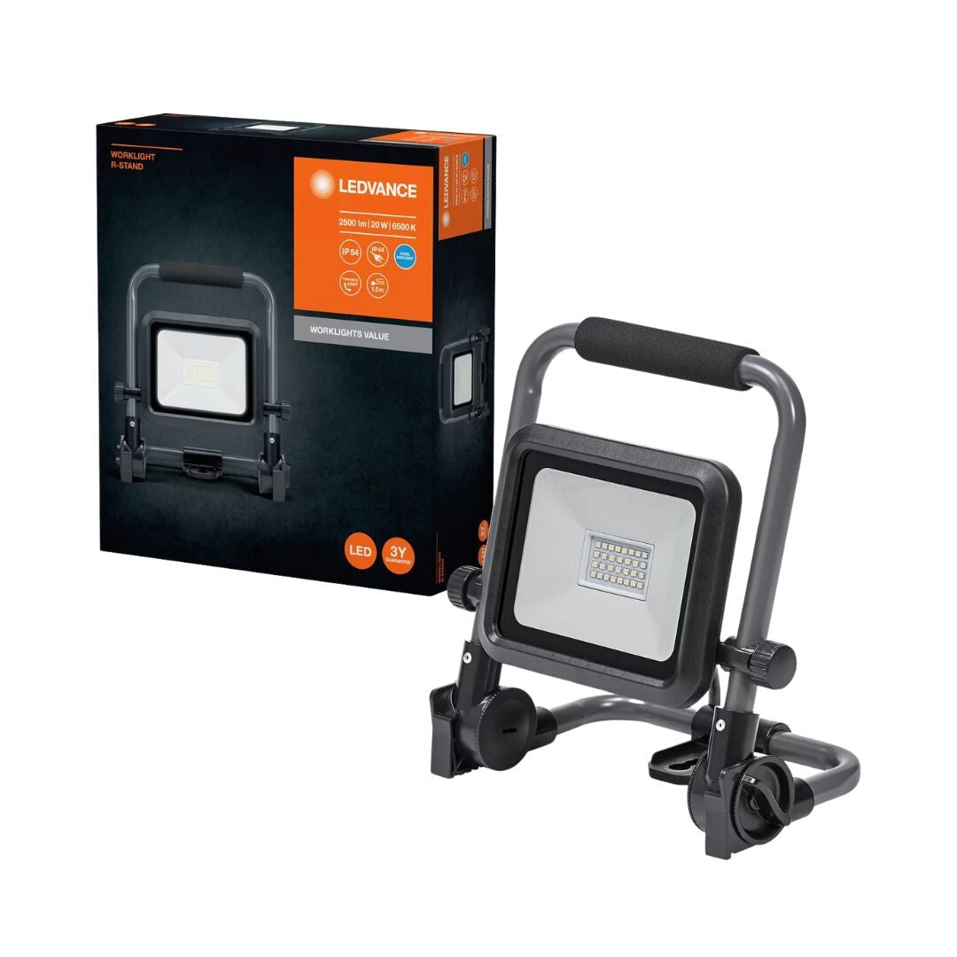 831230 MOVABLE LED PROJECTOR 20W 6500K IP65 R-STAND LEDVANCE