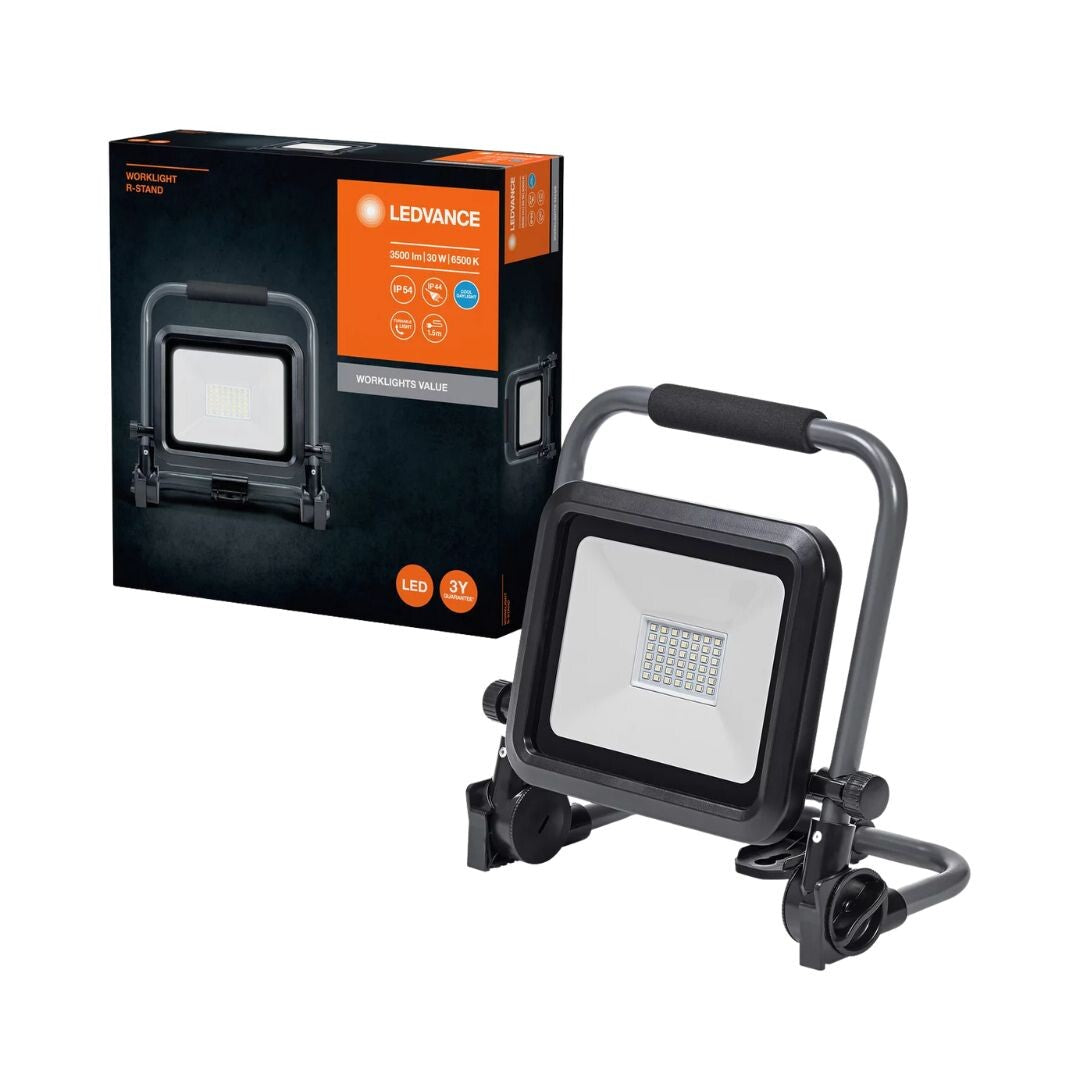 831254 MOBILER LED-STRAHLER 30W 6500K IP65 R-STAND LEDVANCE