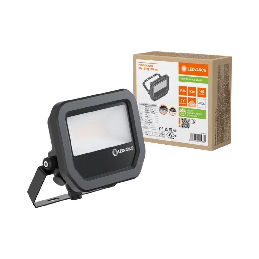305665 PROYECTOR LED NEGRO 8W 4000K 1200Lm LEDVANCE | Suministros Figmar