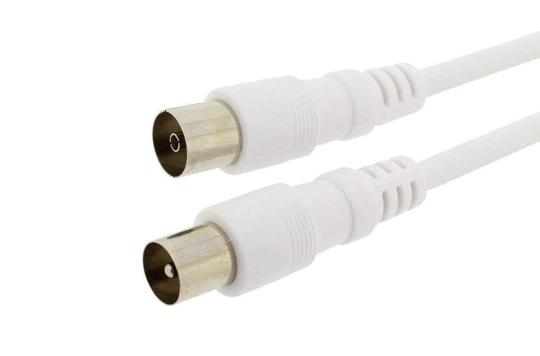 2600911 1,5m PROLONGACION COAXIAL BLANCO GSC