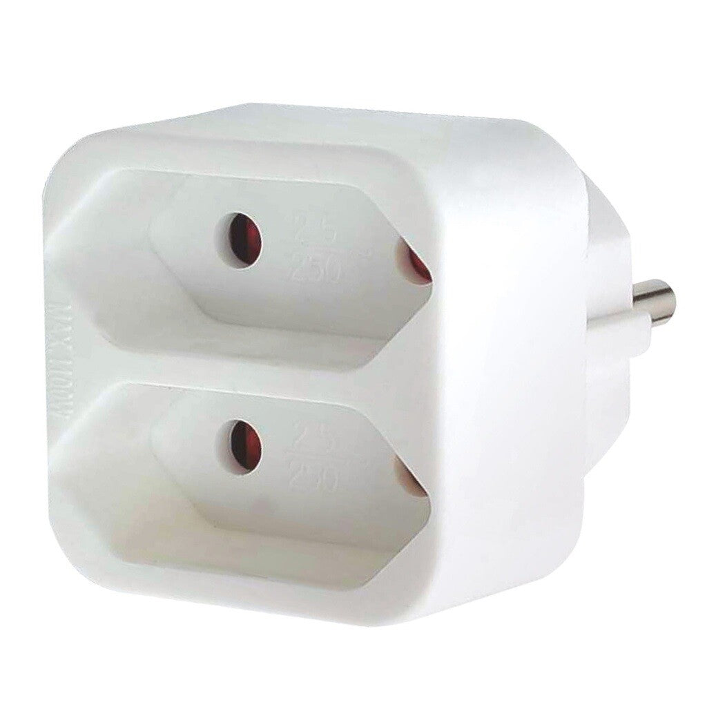 103000013 ADAPTADOR DOBLE SALIDA PLANO GSC