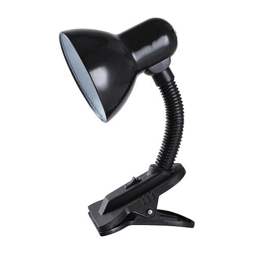 204200033 KLEMMLEUCHTE SCHWARZ 20W E27 160x340mm SAIDU GSC