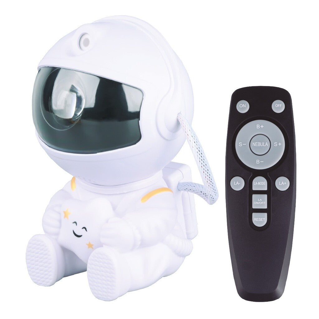 202800015 LUZ DE NOCHE INFANTIL LED ASTRONAUTA PROYECTOR GALAXIA GSC | Suministros Figmar