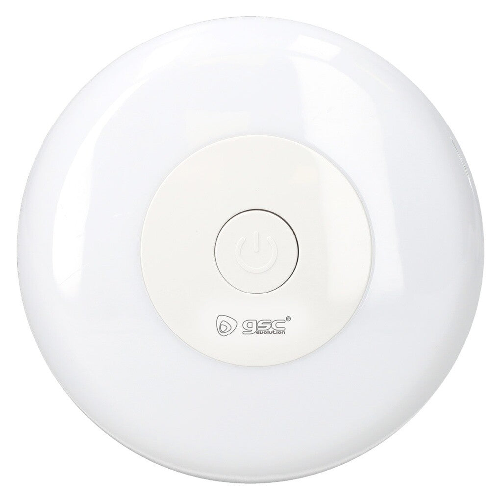 202805021 LUZ NOCHE LED CIRCULAR 1W RGB+6000K 35Lm DONDI GSC