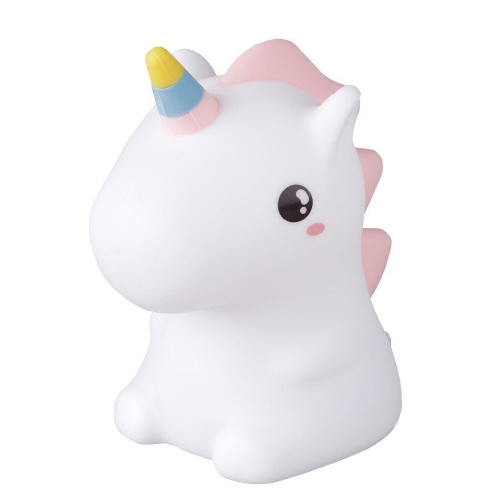 202800013 LUZ DE NOCHE INFANTIL LED UNICORNIO RECARGABLE 1W RGB GSC