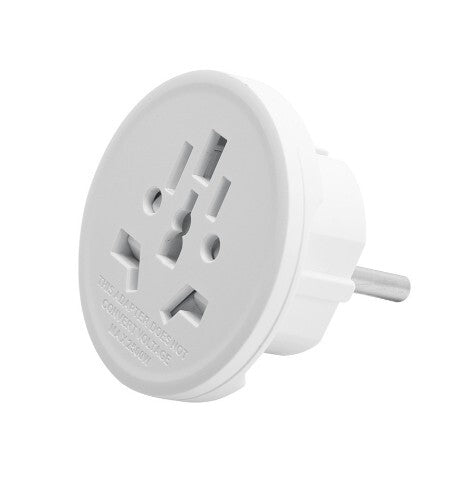 103005000 ADAPTADOR UNIVERSAL DE VIAJE BLANCO GSC
