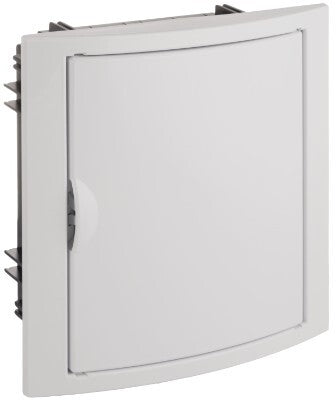 5108 CAJA EMPOTRABLE 8 ELEMENTOS MARCO Y PUERTA BLANCOS 205x233x72mm. ARELOS SOLERA