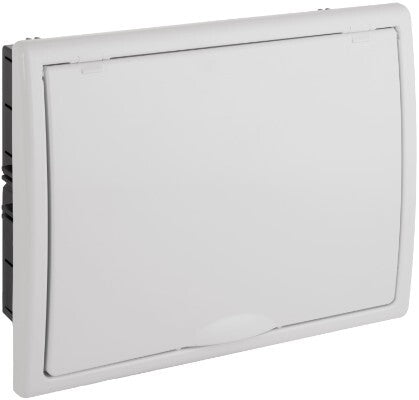 8688 CAJA EMPOTRABLE 12 ELEMENTOS MARCO Y PUERTA BLANCOS 277x220x72mm. ARELOS SOLERA